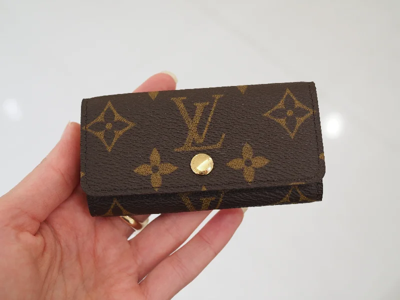 minimalist talon ring-Louis Vuitton Monogram Canvas Keyholder