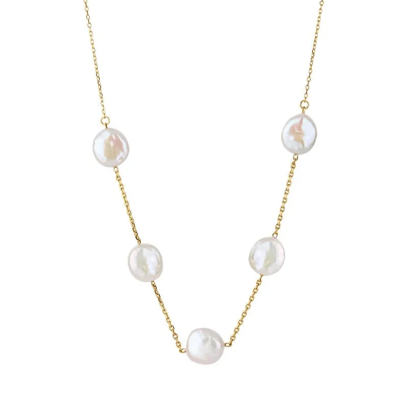 bold ruby ridge necklace-Palmer Pearl Necklace