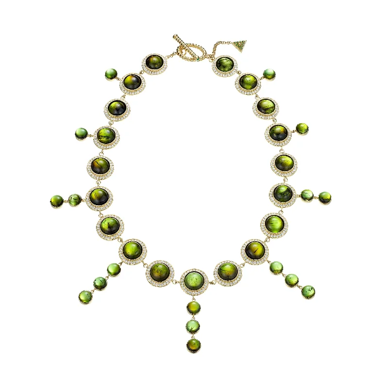 nature-themed fern necklace-Stena Necklace