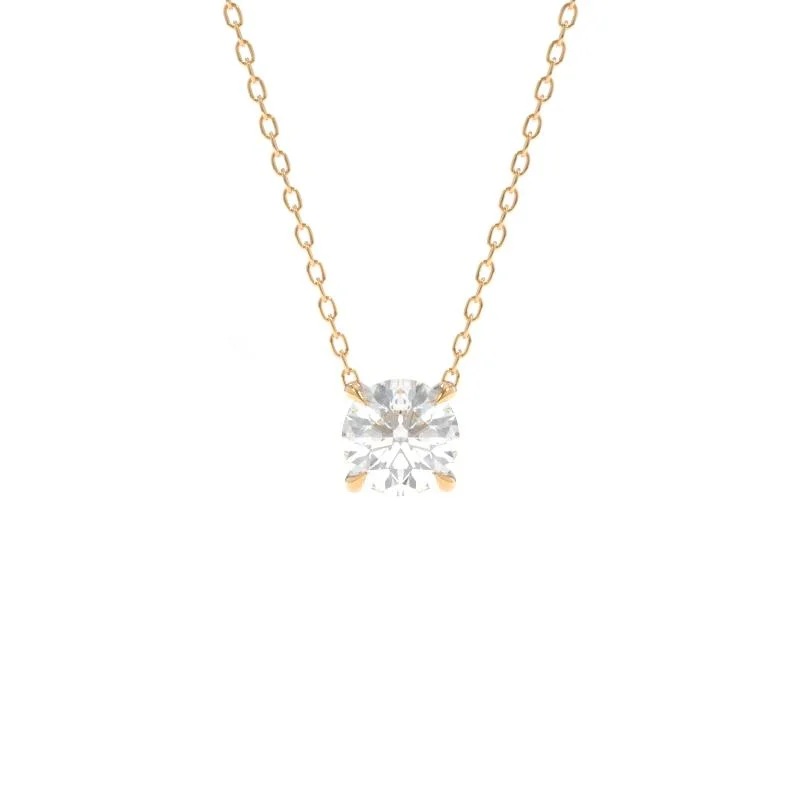 engraved trust chain necklace-Tara Necklace Lab Grown Diamond