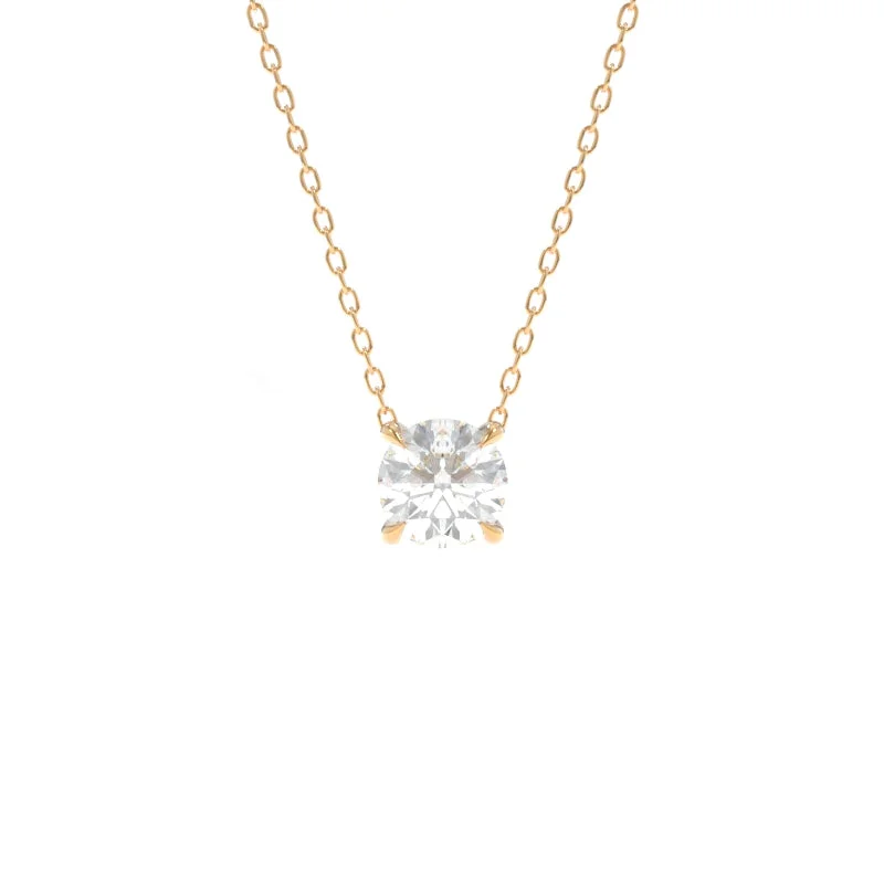 engraved bond chain necklace-Tara Necklace Moissanite