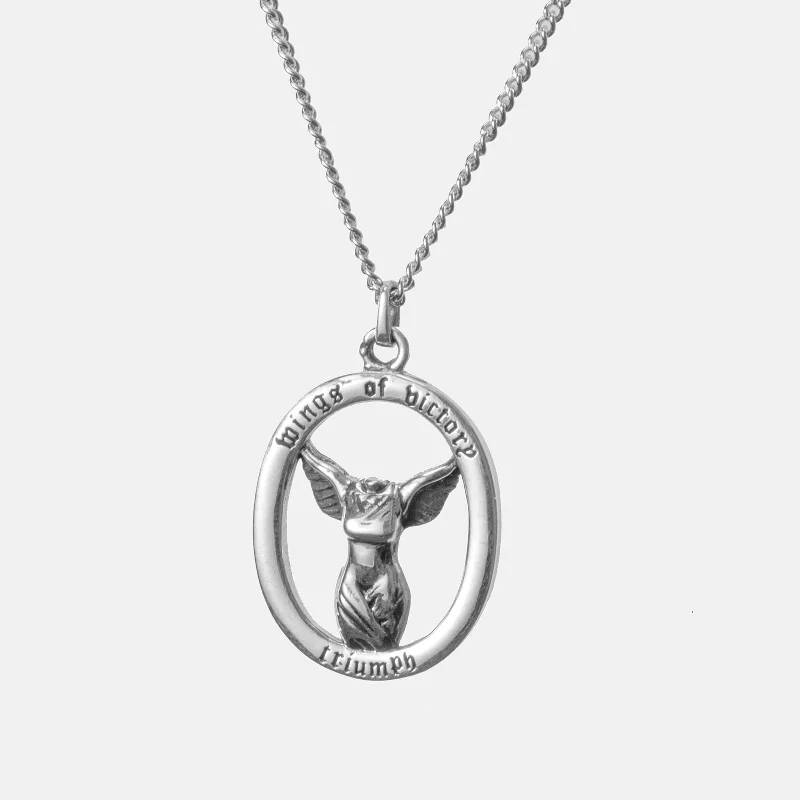 bold topaz ridge necklace-Winged Victory of Samothrace - Necklace